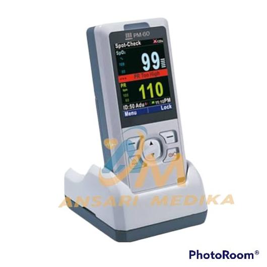 PULSE OXYMETER PM60 MINDRAY DEWASA FULL SET SPO2 OXYMETRI PM60 MINDRAY