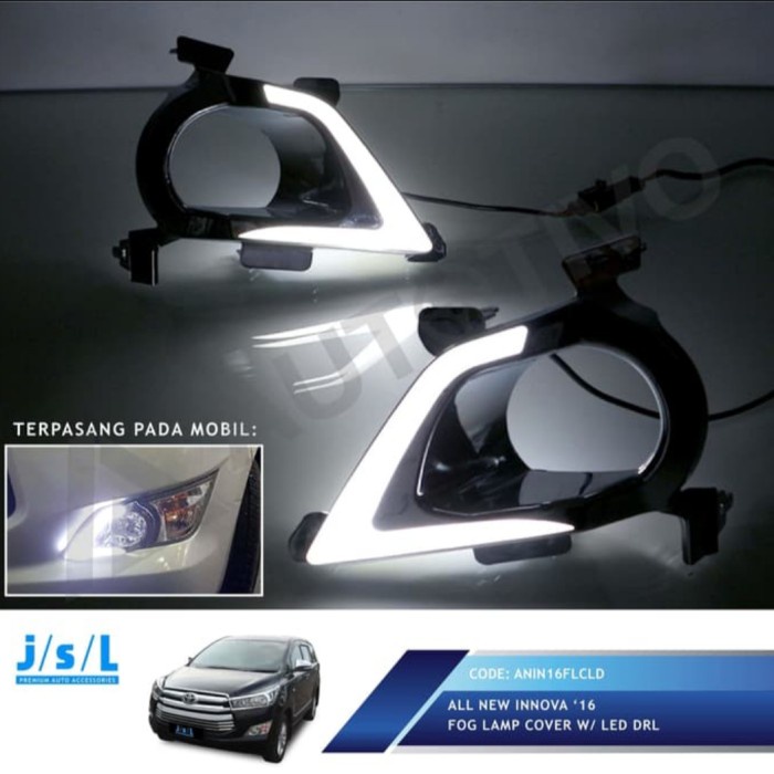 Cover Fog Lamp Innova Reborn LED DRL / Fog Lamp Cover JSL star