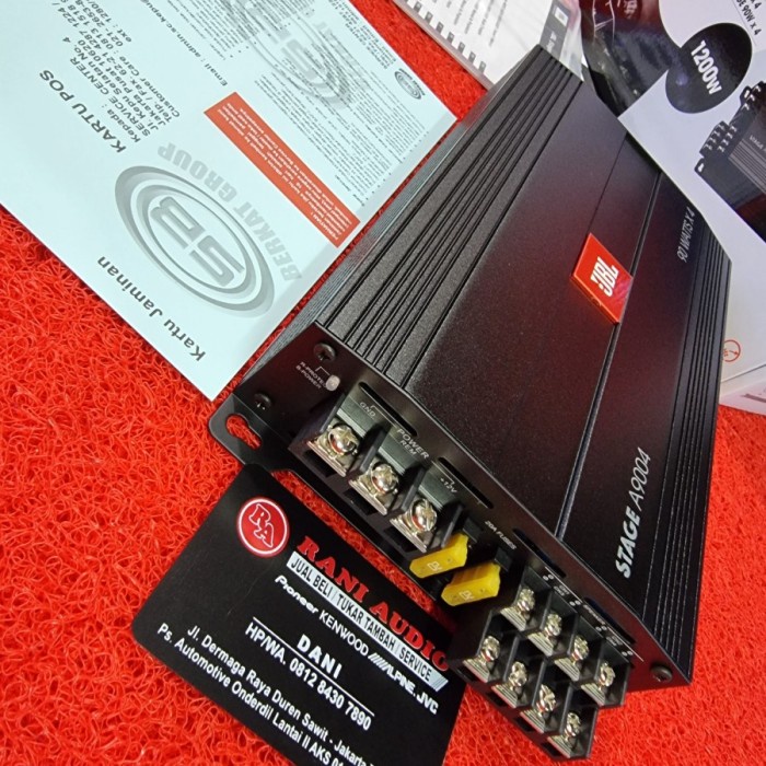 Power Ampilifer 4 Channel JBL A9004 / Power Mobil JBL 4 Channel star