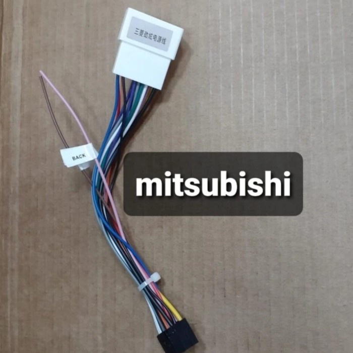 Soket PNP Android Mitsubishi / Soket Android star