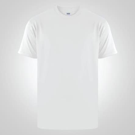 KAOS POLOS PUTIH NSA HEAVYWEIGHT