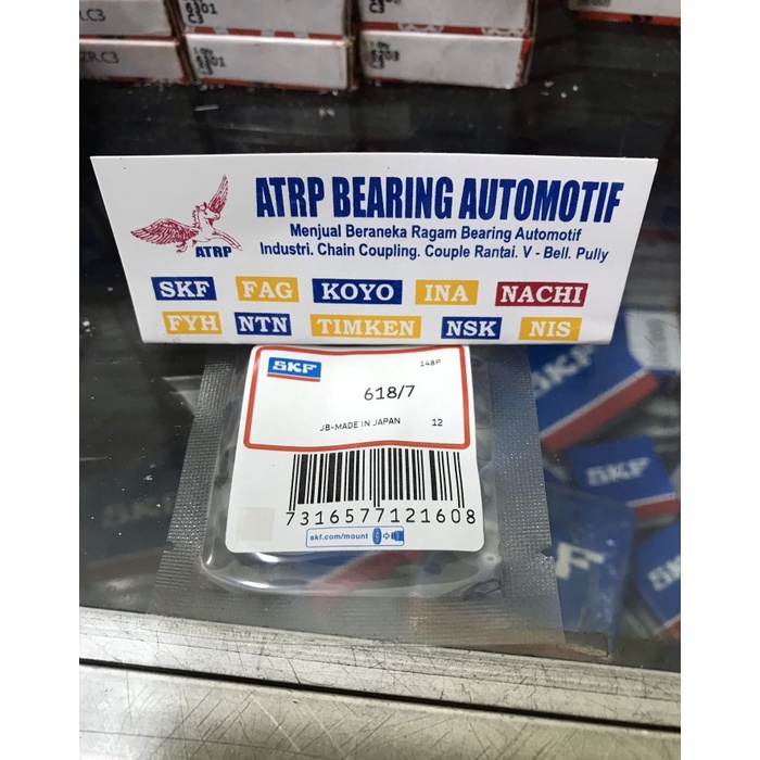 BALL BEARING 618/7 SKF 7X14X3.5 terpopuler