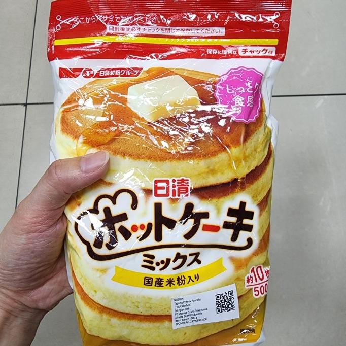 

Nisshin Hot Cake Mix 500gr | Tepung Premix Pancake Jepang