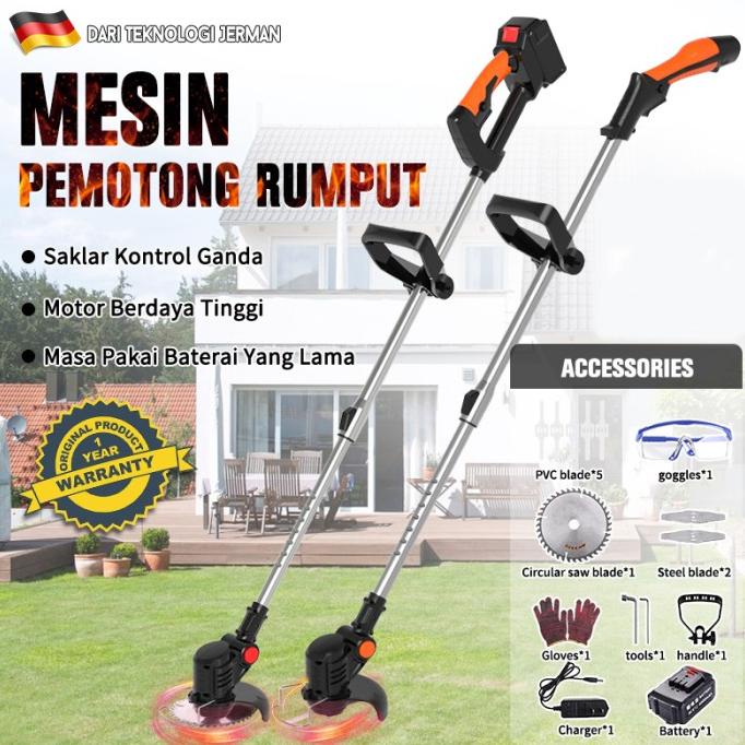 Mesin Potong Rumput Baterai 48V Mesin Pemotong Rumput Mesin Rumput