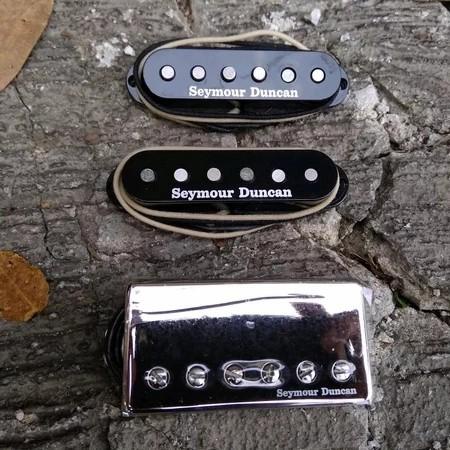 Pickup Gitar Seymour Duncan HSS TB 14 custom 5 SSL-1 Vintage Strat