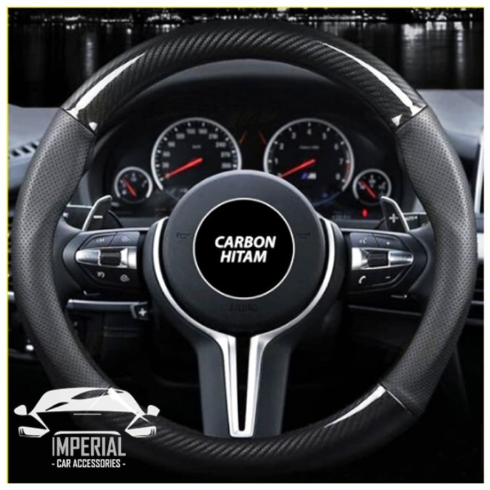 Cover Stir / Sarung Stir Carbon Grand Avanza / Great Xenia 2015 - 2018