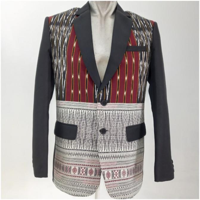 Jas Pria / Jas Batik motif Ulos Sumatera