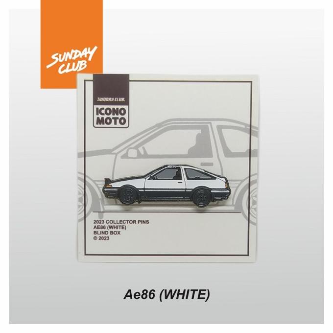 Sunday Club - Enamel Pin Toyota AE86 Tofu Initial D Hot Wheels