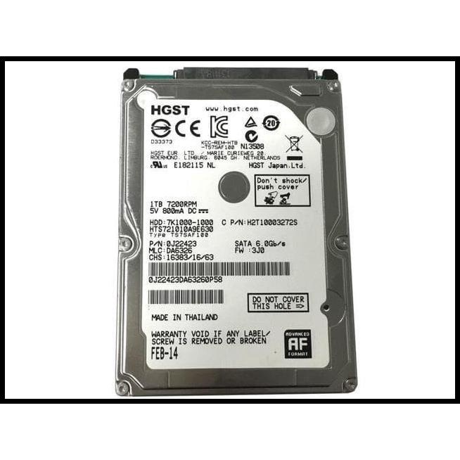 Best Product Hitachi Hgst 1Tb 2.5" 7200Rpm Sata 3.0 For Notebook