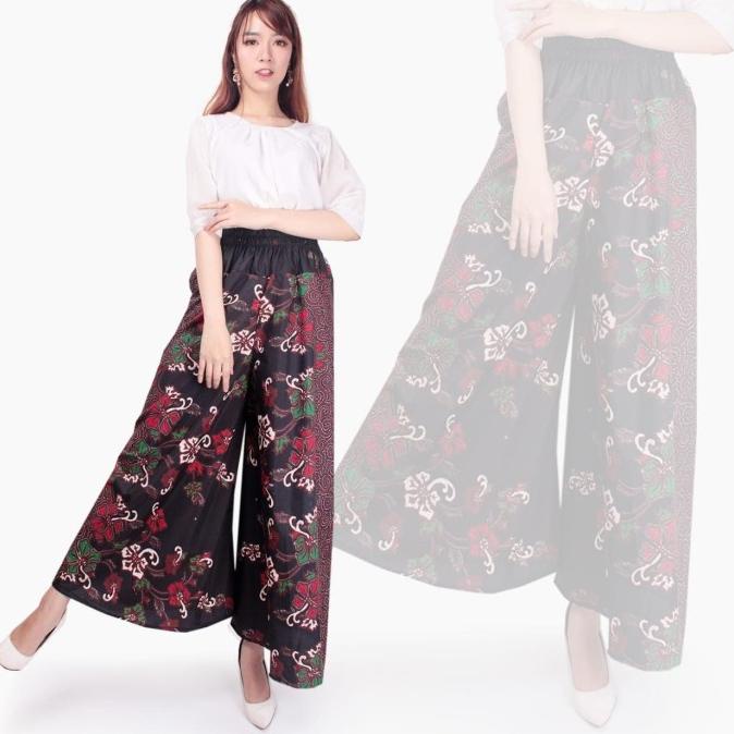Juwita Celana panjang Kulot Jumbo Batik Wanita