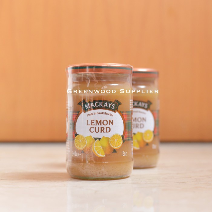 

Mackays Lemon Curd / Selai Lemon Mackays - 340G
