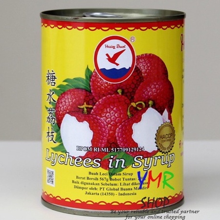 

➤➪✼✰ Buah Lychee Lechi Leci dalam Kaleng Herring Brand In Canned Di Sirup Syrup 567gr
