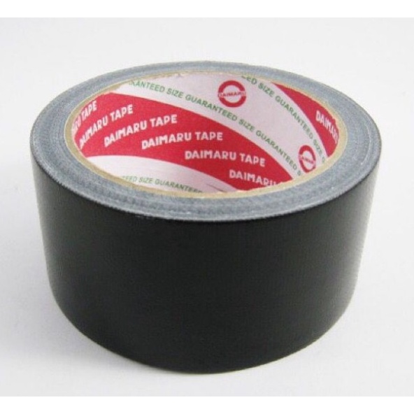 

[Original] Lakban Hitam Kain Daimaru 2 inch / 48 mm x 12 m
