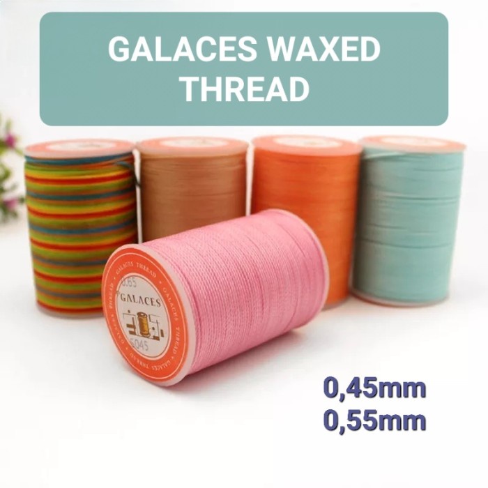 

GALACES 0.55MM WAXED LEATHER THREAD BENANG JAHIT KULIT