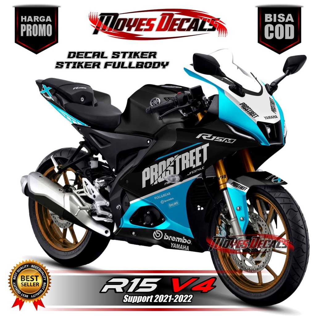Decal R15 V4 Full Body - Stiker R15 V4 Full Body - Dekal R15 V4 Full Body - Striping R15 V4 Variasi 