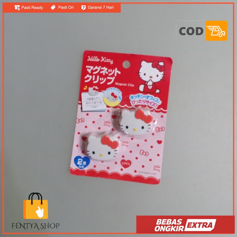 

SANRIO magnet clip hello kitty penjepit kertas dengan magnet