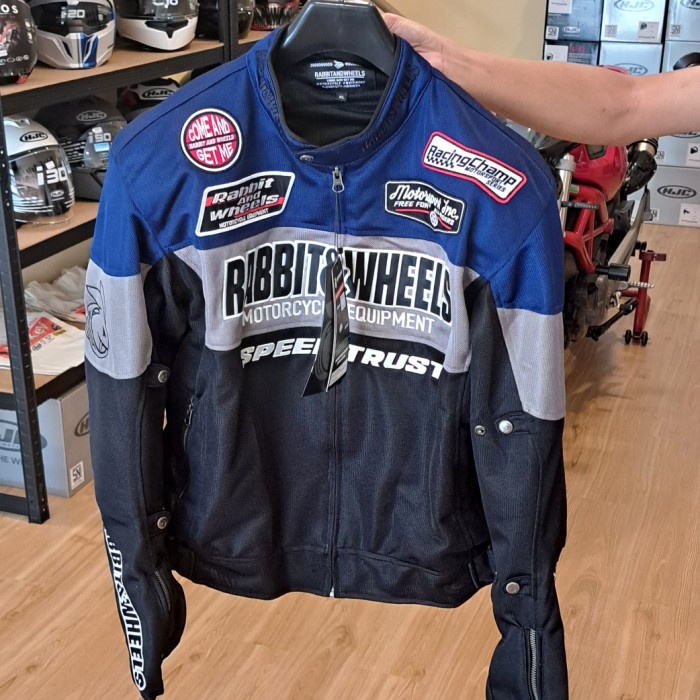 Jaket RNW Rabbit and Wheels Combo Navy Blue