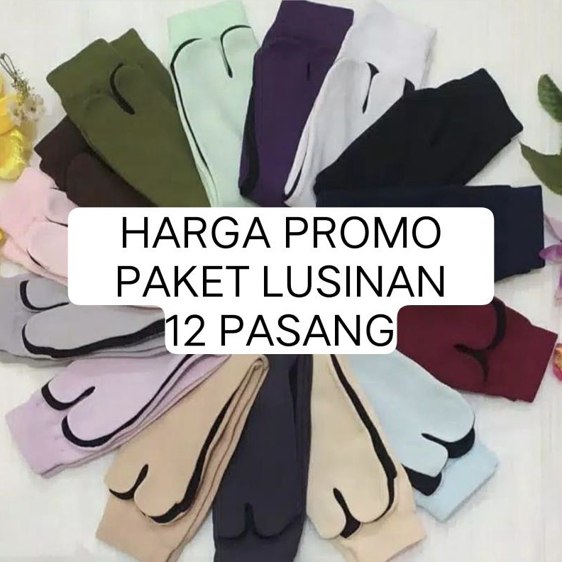 DMJT8756  Kaos Kaki Jempol Lusinan / Kaos Kaki Muslimah Lusinan / Kaos Kaki Wanita Losinan / Kaos Ka
