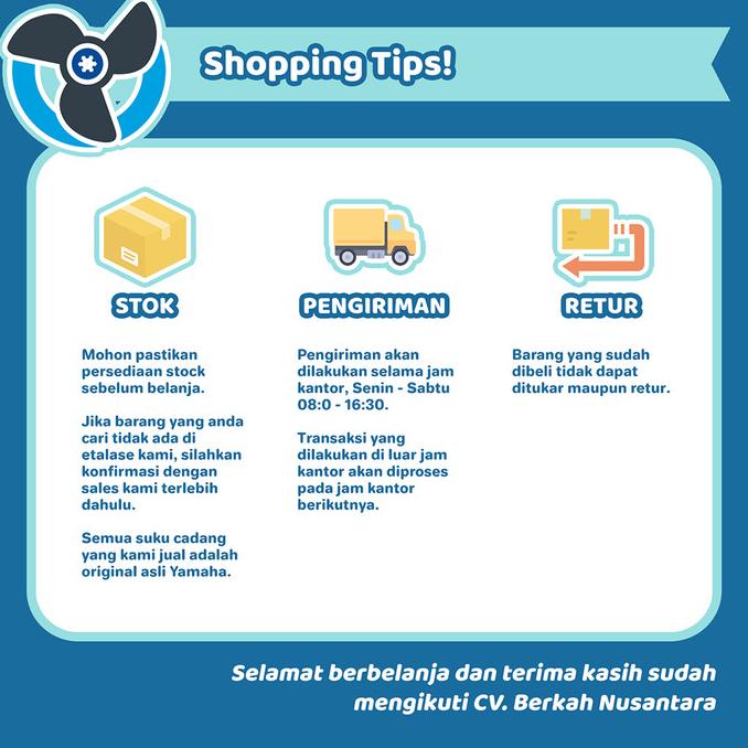 Koil Suku Cadang Mesin Tempel Yamaha 2-Tak E40 40Hp