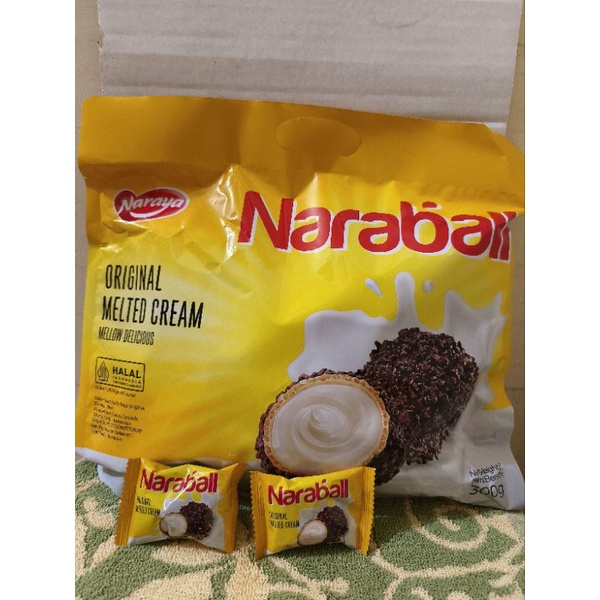 

NARAYA NARABALL CHOCOLATE ORIGINAL STRAWBERRY HALAL 300GR