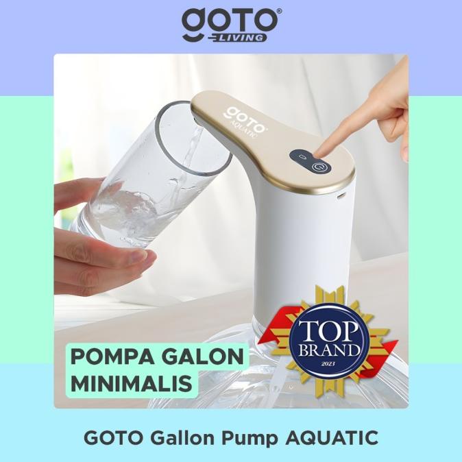 Goto Aquatic Pompa Galon Elektrik Dispenser Air Minum Pump Charge USB
