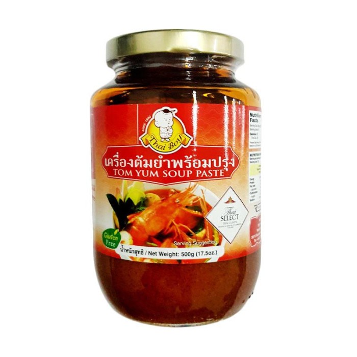 

Thai Boy Tom Yum Soup Paste 500Gr