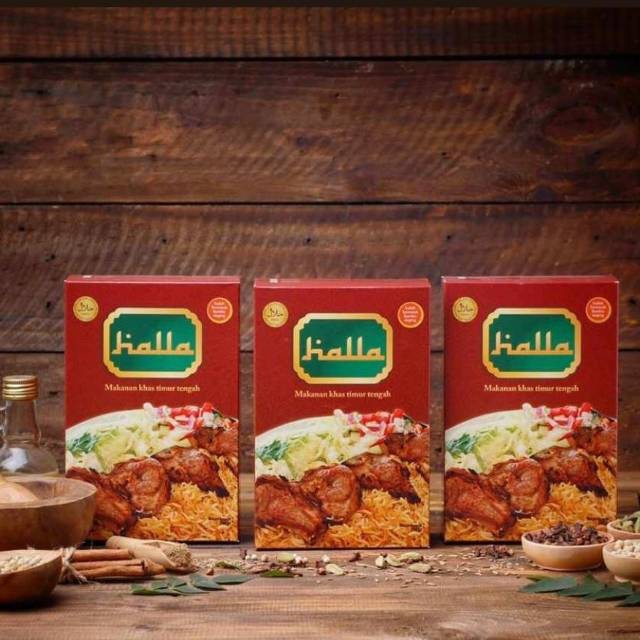 

Halla Paket Bumbu Nasi Kabuli /Kebuli 500Gr