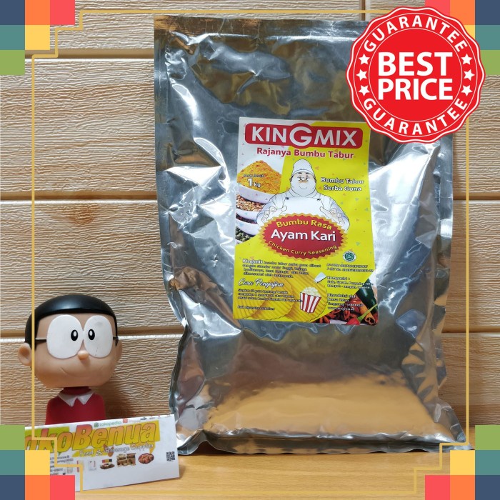 

Bumbu Tabur Rasa Ayam Kare Kingmix 1 Kg