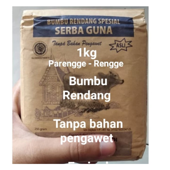

Rempah Nusantara / Bumbu Rendang Spesial Serba Guna 1Kg /Instan