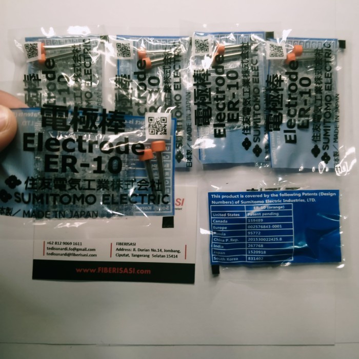 Best Seller 100% Asli Elektroda Electrode Splicer Sumitomo Type 39 Z1C Z2C T-400S