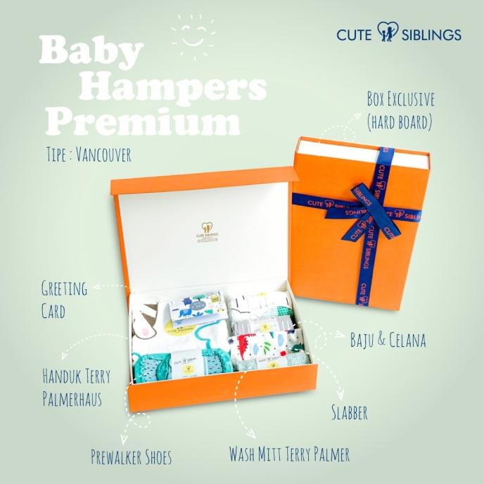 

Baby Hampers / Baby Gifts / Kado Bayi / Kado Lahiran - VANCOUVER