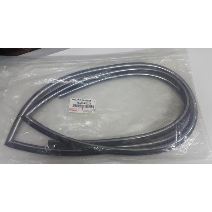 Moulding Kaca Depan/Lis Kaca Depan Corolla Altis Old Original