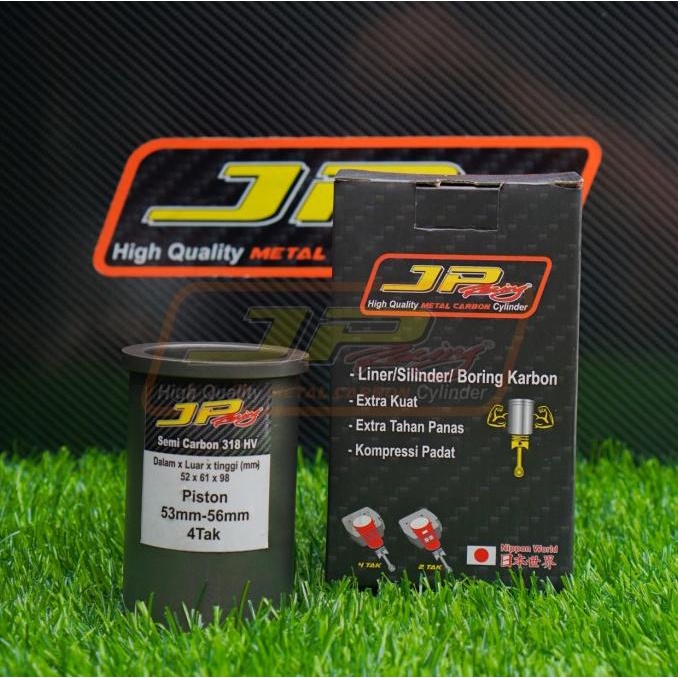 SALE JP RACING Liner carbon utk piston 53-56 mm bahan semi carbon 318 hv Termurah