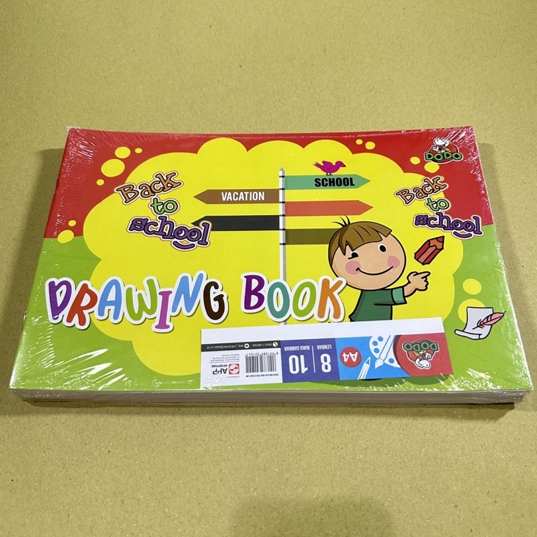 

Terkini➯ Buku Gambar A4 Dodo 8 lembar isi 10 buku L37