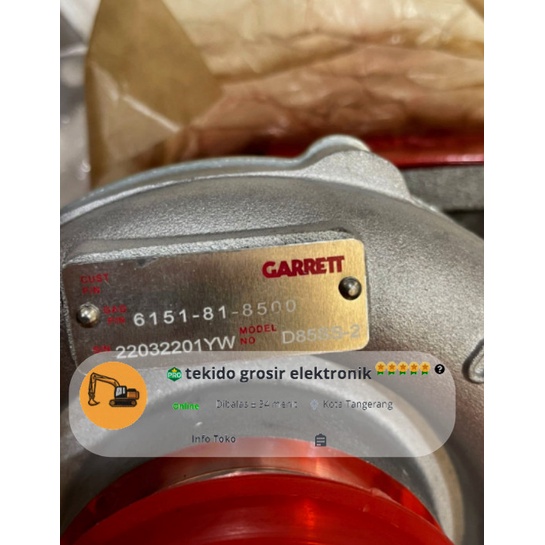Turbo Garrett D85SS-2 D85 6151-81-8500 6151-82-8500 6151-81-8050 6D125 best seller