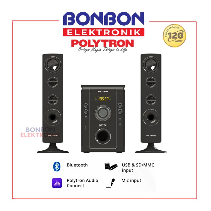 POLYTRON PMA-9506 / PMA9506 MULTIMEDIA SPEAKER ORIGINAL