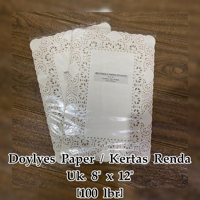 

Buruan beli] Doyleys Paper / Kertas Renda Uk. 8"x12