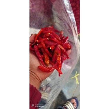 

( 1Kg )Cabe/Cengek Kering Teja Kualitas Pedas ( 1 Kilo )