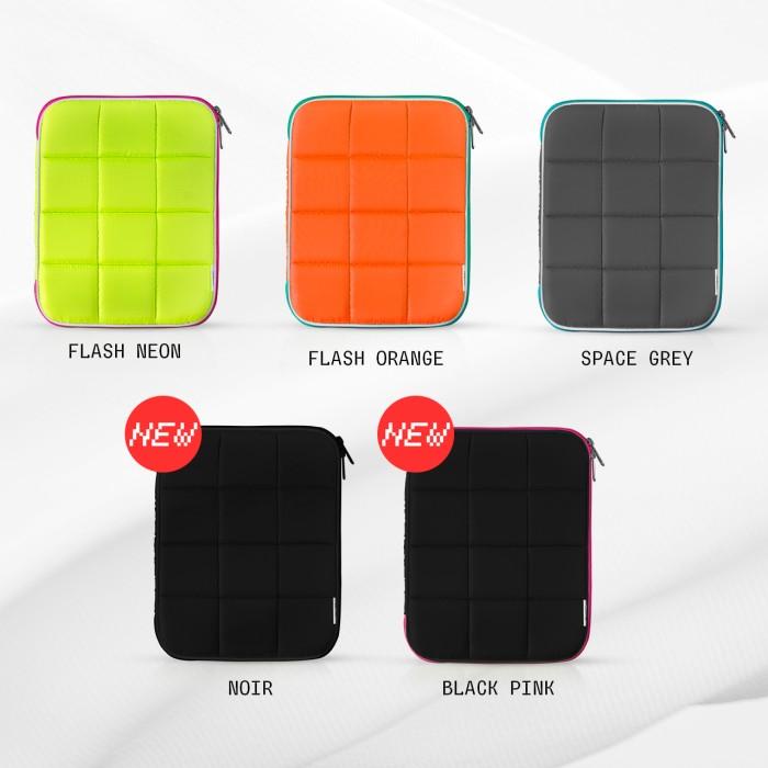 Tas Laptop Puffy Sleeve Zipper Pocket Wanita Bag 11 - 16 Inch Neon