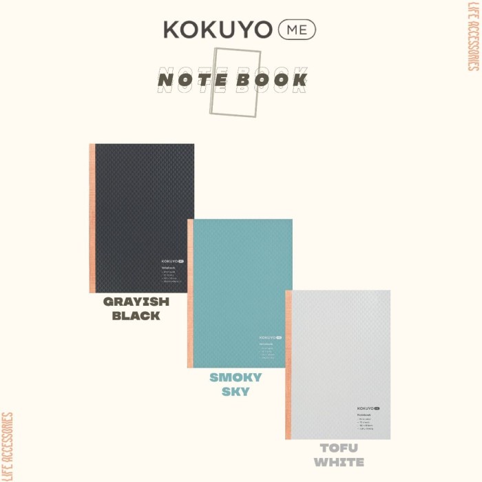 Terlaris Kokuyo Me Notebook A5