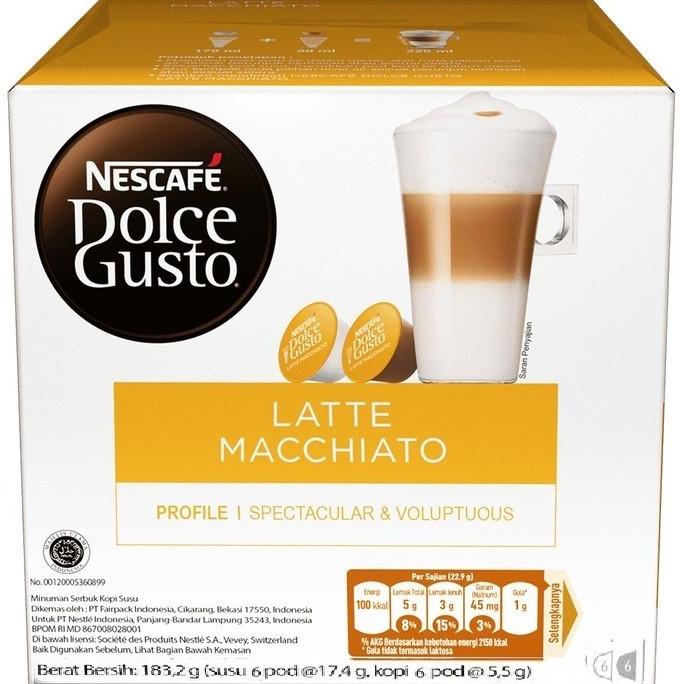 

Nescafe Dolce Gusto Latte Macchiato Capsule