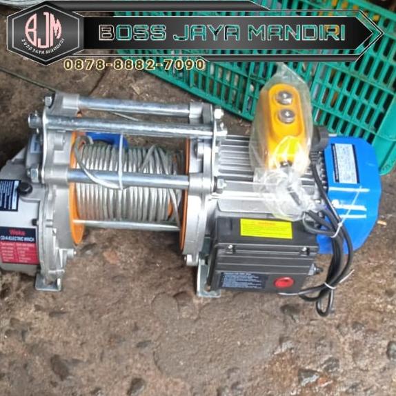 Electric Winch Hoist 1.2 Ton X 20 Meter Weka