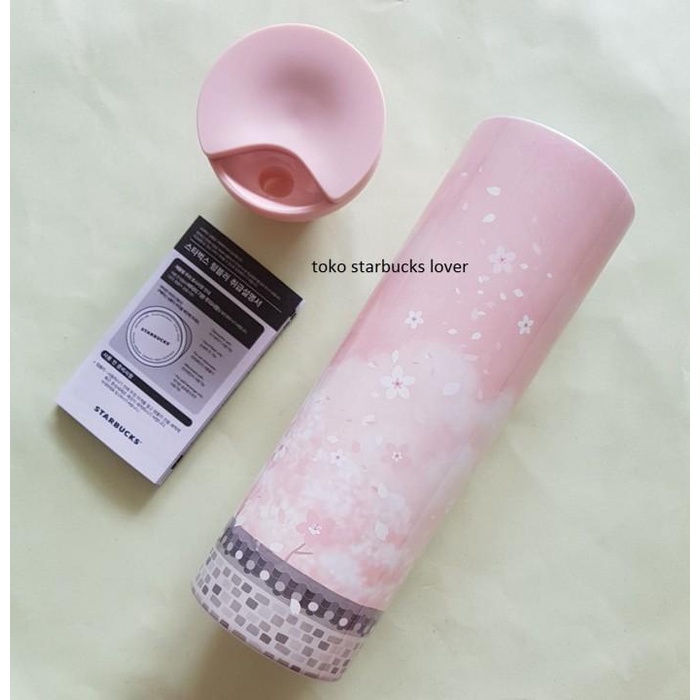 Starbucks Tumbler Troy Stainless Grande Korea Sakura 2021