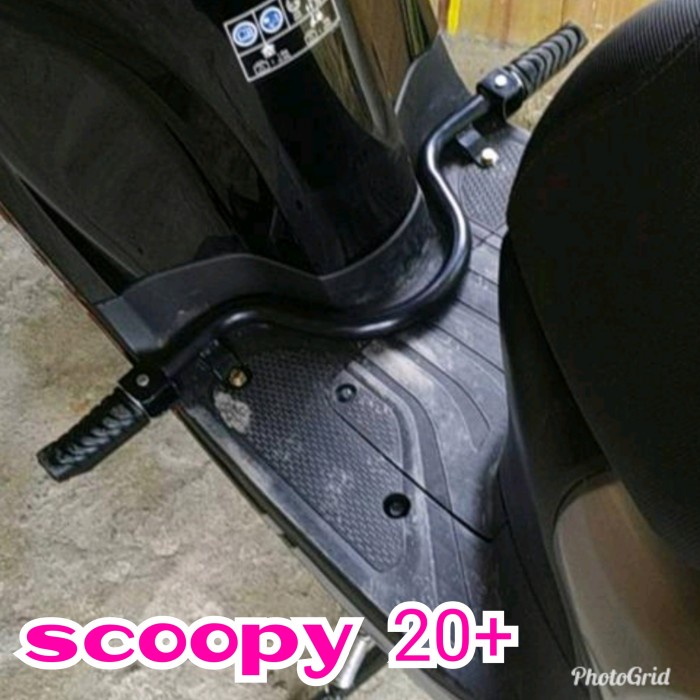 Footstep Motor SCOOPY 2020-2022 Pijakan Kaki Depan Pancikan Bustep PNP