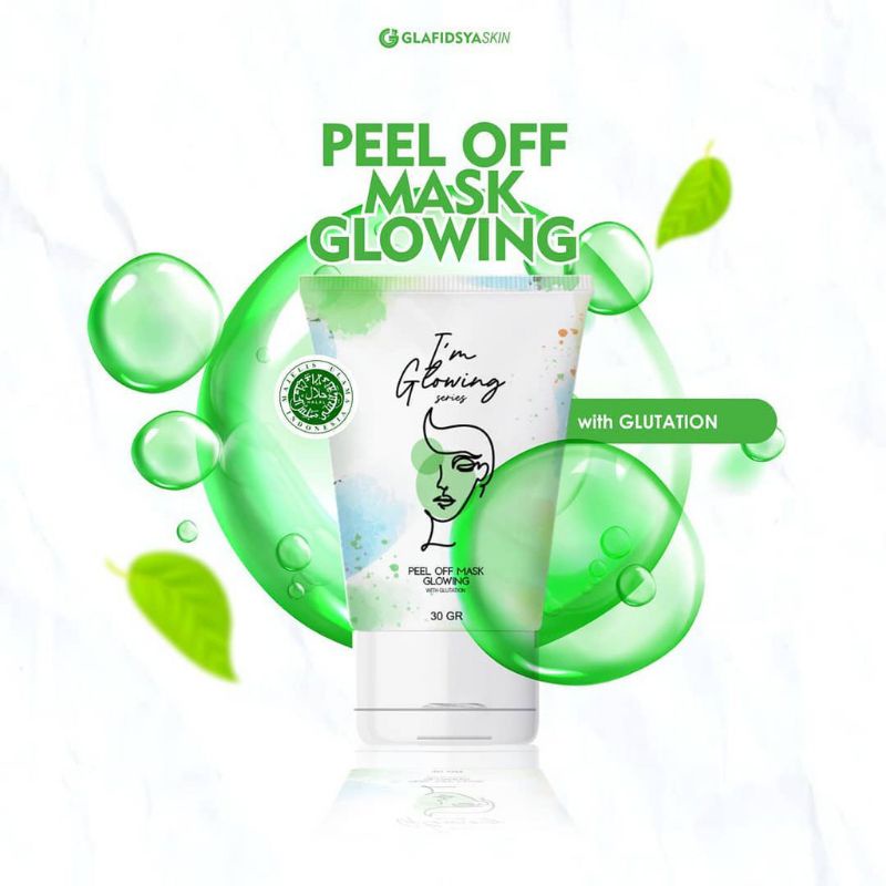 MASKER GLOWING PEEL OFF GLAFIDSYA GLOW GLAFIDSYA OFFICIAL STORE SKINCARE DR. REZAGLADYS MASKER WAJAH