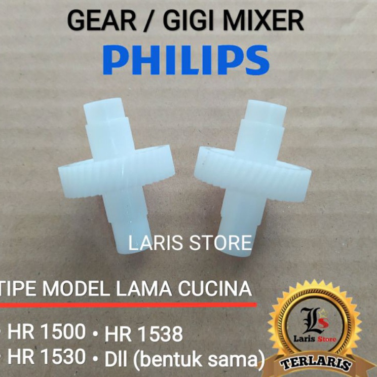 tn Gear Gigi Mixer Philips HR 1500 HR 1530 HR 1538 Cucina Original ⁑ ∞