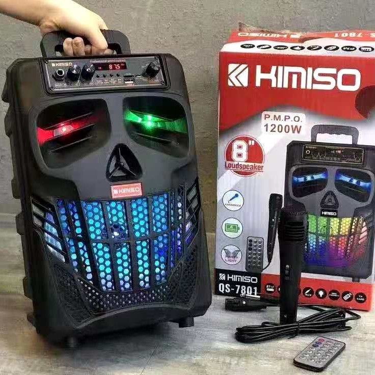 ➬ Speaker Karaoke Bluetooth KIMISO 7801 // Speaker Bluetooth KIMISO QS-7801 ❀ ❄ →