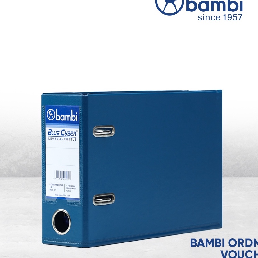 

[JS♪.13✯) Bambi Ordner PVC Lever Arch File Voucher 75mm - 1012kekiniaan.