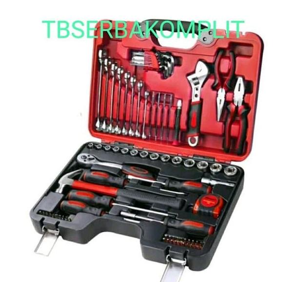 Mechanic Tool Kit 78Pc Krisbow 10153195 Tool Set 78Pcs Toolkit Toolset