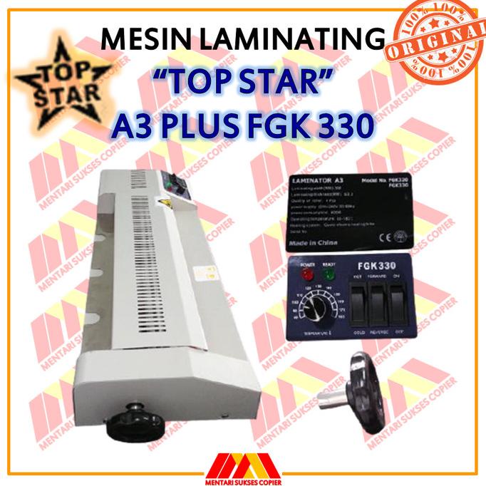 

Mesin Laminating Topas A3+ Fgk 330 Original Terbaik Termurah